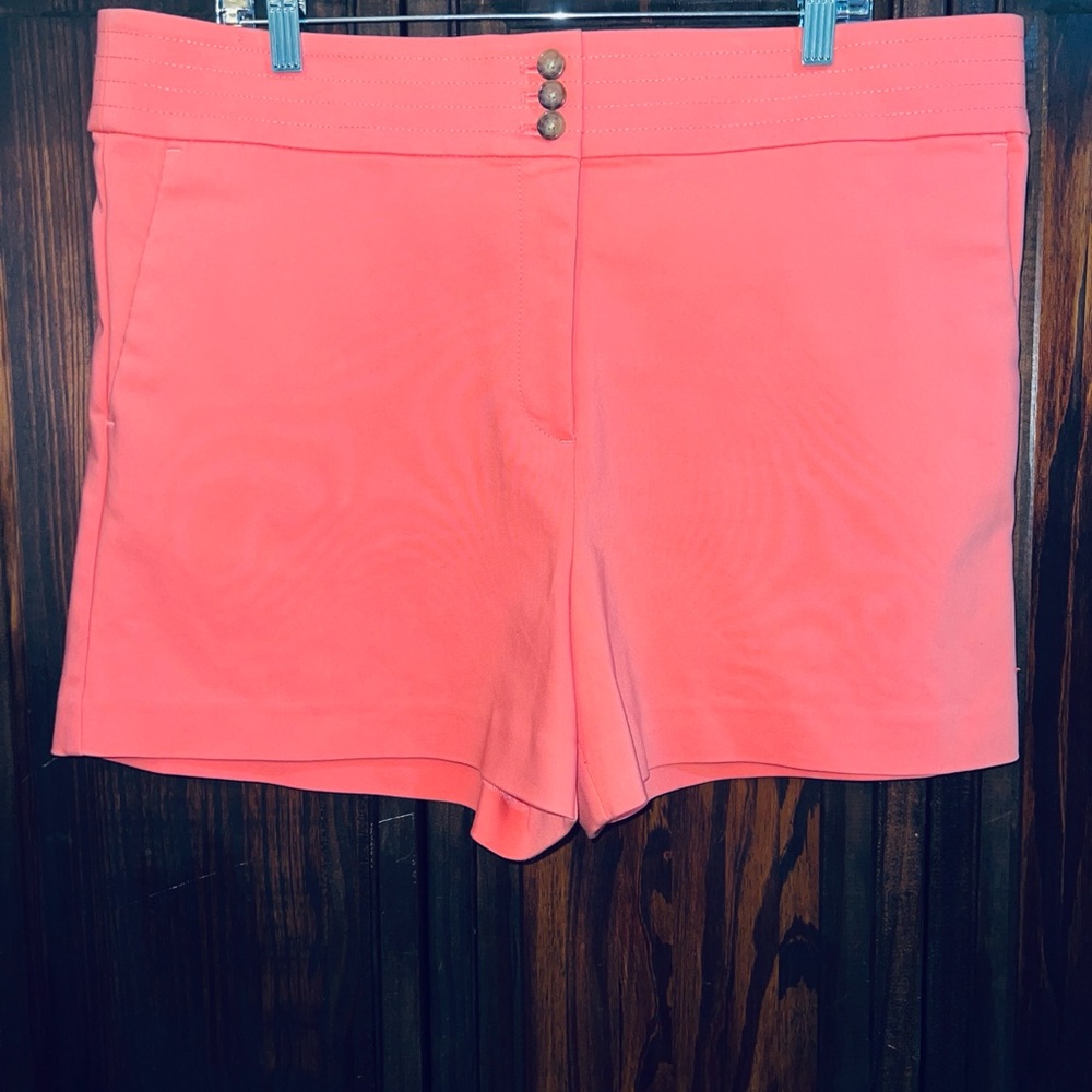 LOFT Pink High Waist‎ Shorts Vibrant Style